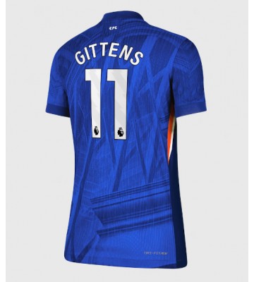 Chelsea Jamie Gittens #11 Primera Equipación Mujer 2025-26 Manga Corta